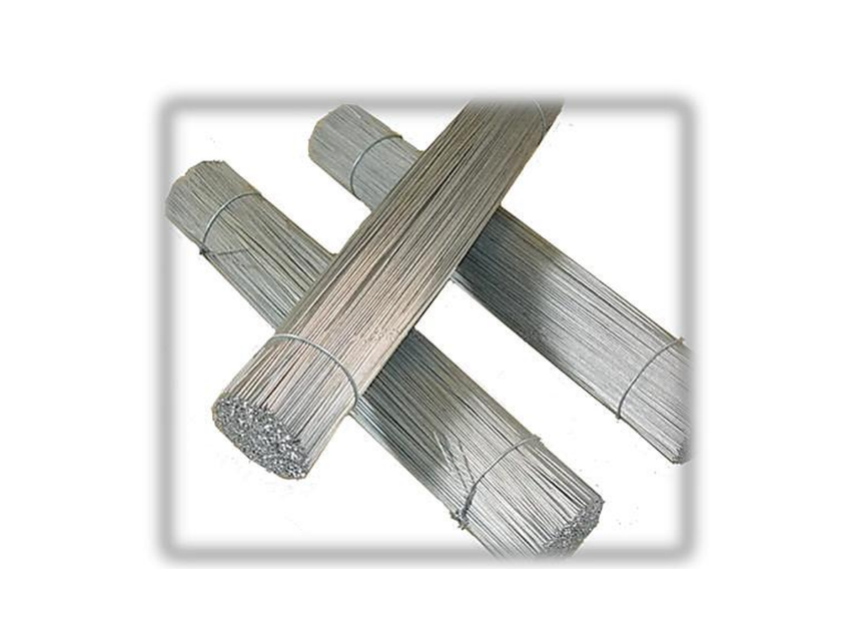 Galvanized straight cut iron wire