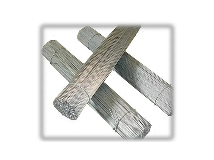 Galvanized straight cut iron wire