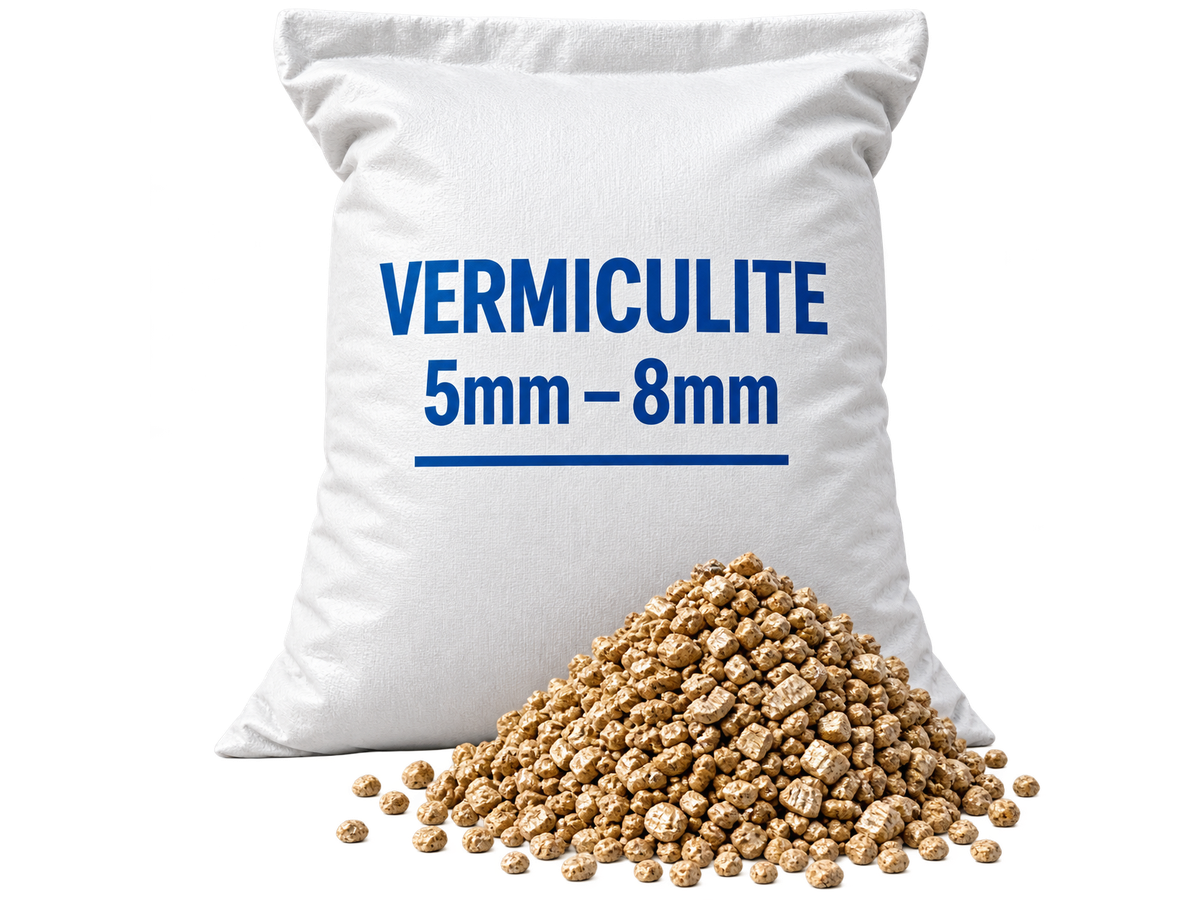 Vermiculite 5mm to 8mm bag